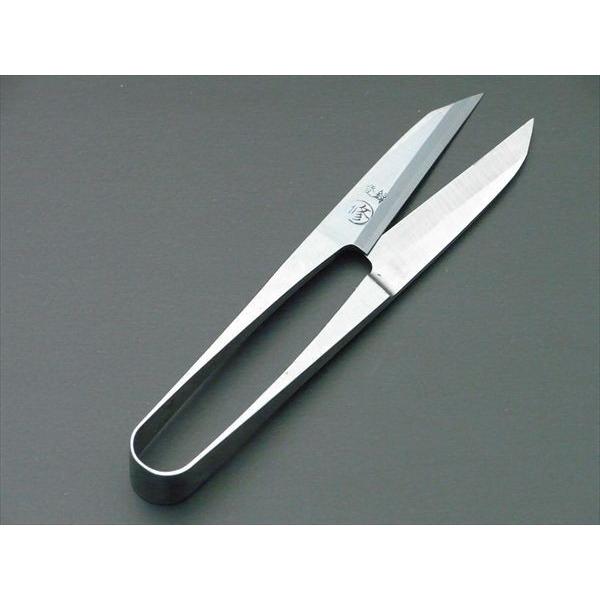 握り鋏 長刃（小はさみ）サイズ120mm糸切り用鋼入り マル修 : はが