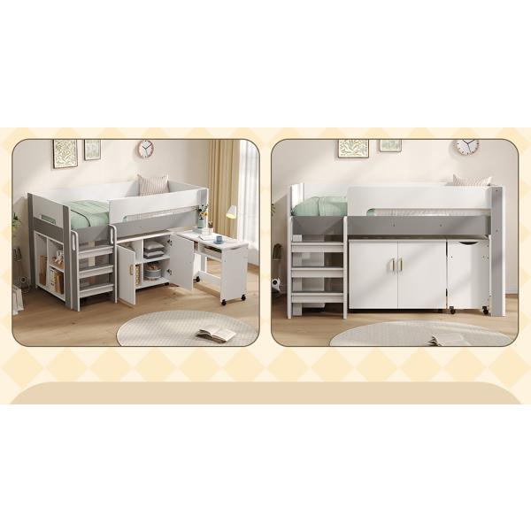 ロフトベッド ロータイプ システムベッド ロフトベット 机付き ロフト