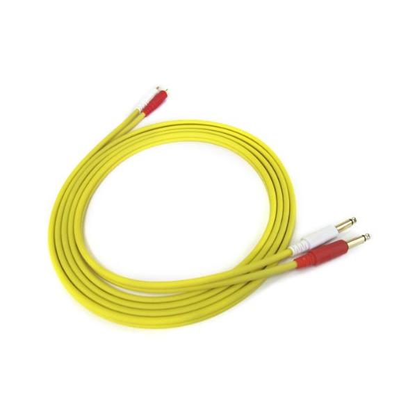 EXFORM エクスフォルム カラーツインケーブル2RP-3M-YLW : はいじ