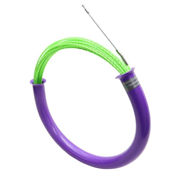 他サイト： SPEED STEEL MFT スピードスチール 速攻通線? 20m Φ4.0 (グリーン) 配線通し 通線ワイヤー 長さがわかる メジャー機能付きの商品画像