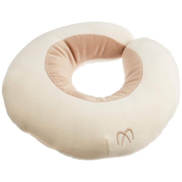 他サイト： カーメイト(エールベベ) 2WAY うたたね クッション マシュマロ ベージュ BB31 1個 (x 1)の商品画像