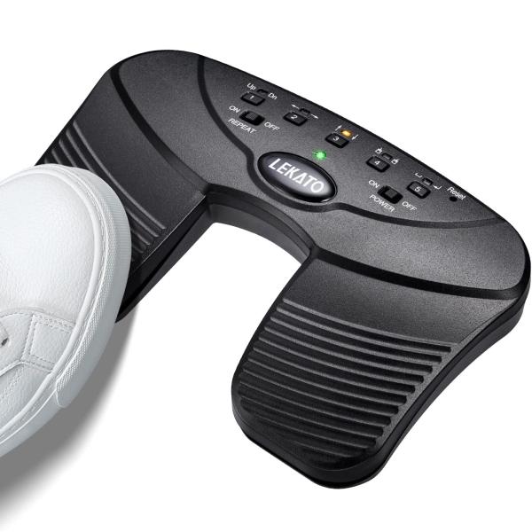 他サイト： ページターナーペダル フット・スイッチ ワイヤレスBluetooth Page Turner 楽譜 ハンズフリー USB充電式 ページターナーフットペの商品画像