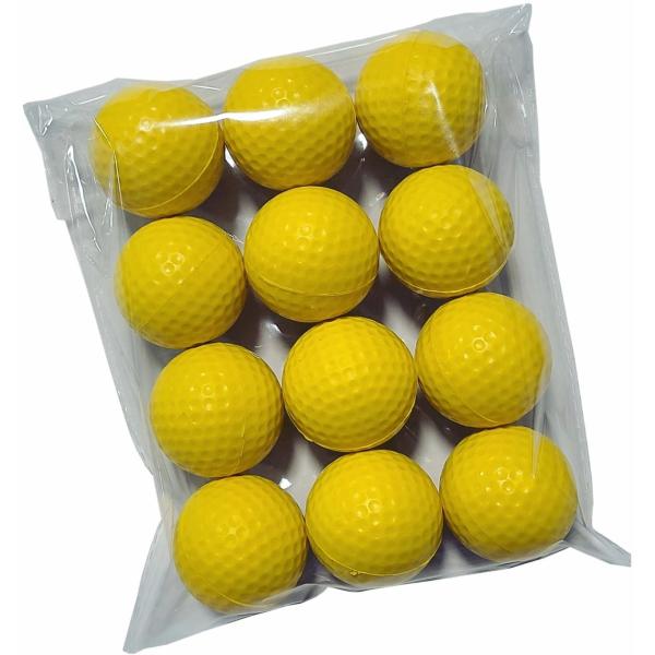 他サイト： インパクトマスターボール 12球入 室内 練習 ボール Inpact Master Ball アプローチ チップショット ピッチショット 打感 距離感の商品画像