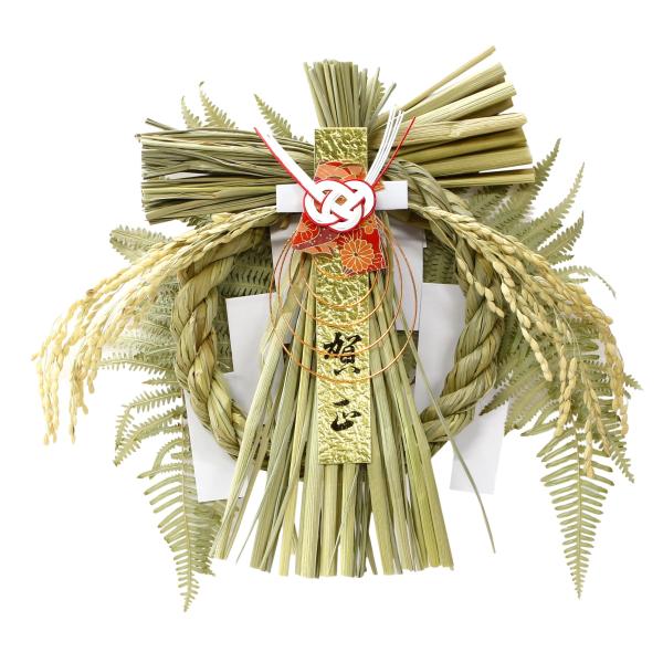 山一商店 正月飾り 国産 初穂飾り 晴 K10802