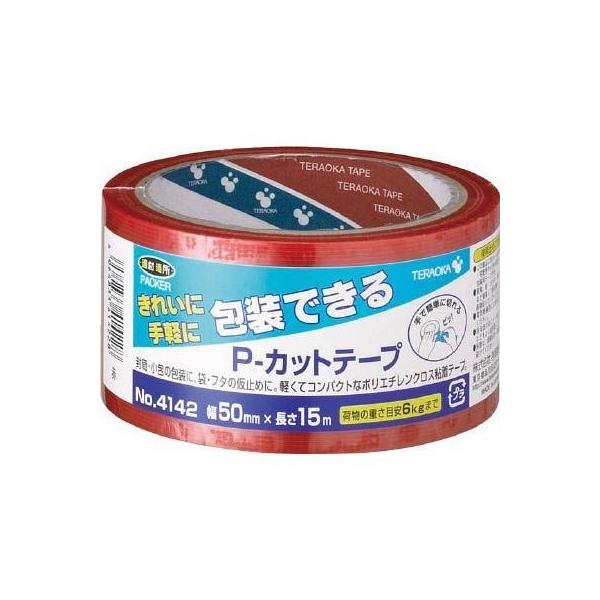【送料無料】倉庫保管品 寺岡制作 養生用ポリエチレンクロス粘着テープ Pカットテープ 50mm×25m 40個入L Amazon | 寺岡製作所 TERAOKA NO.4140 Pカットテープ 建築・塗装養生