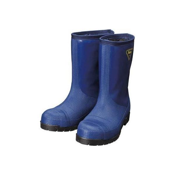 シバタ工業:SHIBATA 冷蔵庫用長靴-40℃ NR021 27.0 ネイビー NR021-27.0