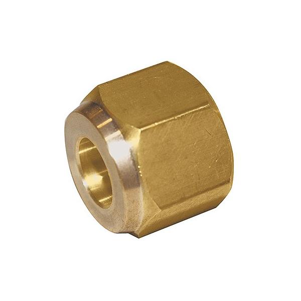 フローバル:フレアナット 5分 サイズ(FL)5/8 銅管外径15.88 型式:N-5