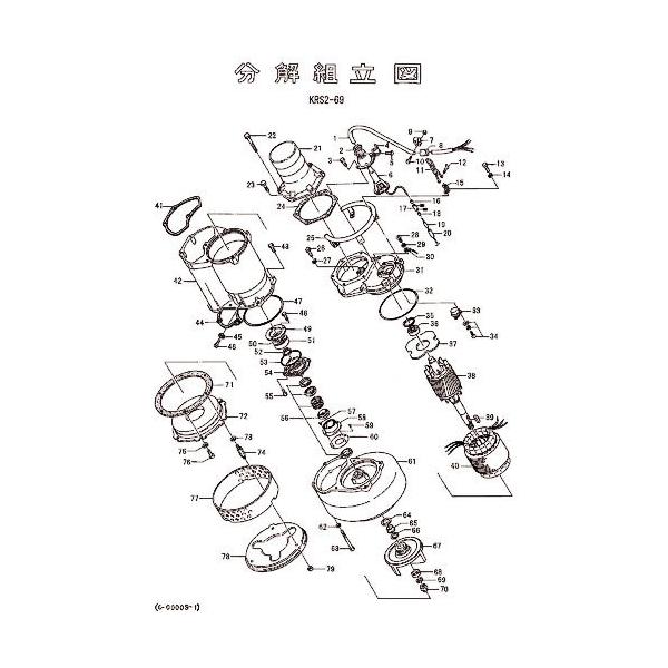 ツルミ キャブタイヤケーブル(完)x10m ( 801-00151522-9 ) (株)鶴見製作所 (メーカー取寄)
