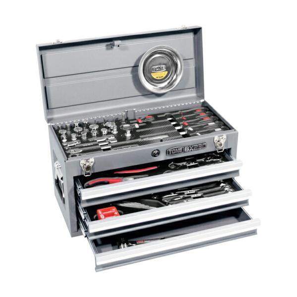 TONE 整備用工具セット ツールセット(シルバー) 間口508×奥行232 TONE 整備用工具セット ツールセット(シルバー) 間口508×奥行232
