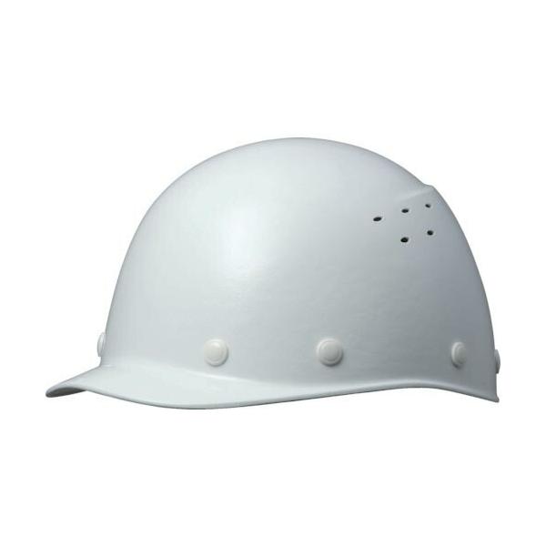 ミドリ安全 FRP製ヘルメット 野球帽型 通気孔付 ホワイト (SC-9FVRA-KP-W) ミドリ安全(株)