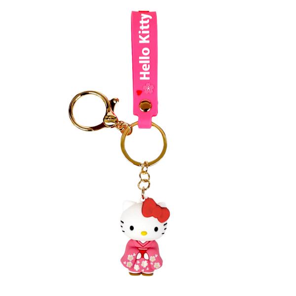 レトロ❤︎Hello Kittyのキーホルダー❗️ ハローキティと仲間達 サンリオ ハローキティ レトロ キーホルダー - メルカリ