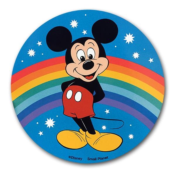 ディズニー ノスタルジカ ビニールステッカー ミッキーマウス レインボー Dsst632n ハイカラ横丁ｙahoo 店 通販 Yahoo ショッピング