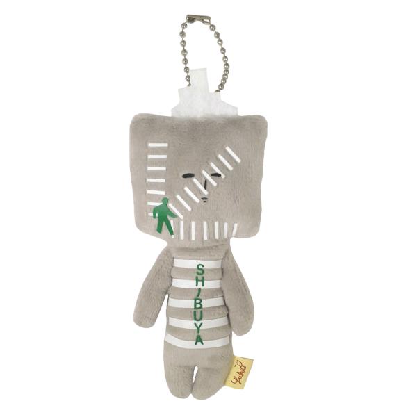 【メール便OK】マスコットサイズ：約W48×H117(mm)　（ものにより多少の誤差あり）対象年齢6歳以上ゆきおのボールチェーン付きマスコットです。こちらは東京限定の渋谷スクランブル交差点デザインです！※商品の製造上、ぬいぐるみの形・プリン...