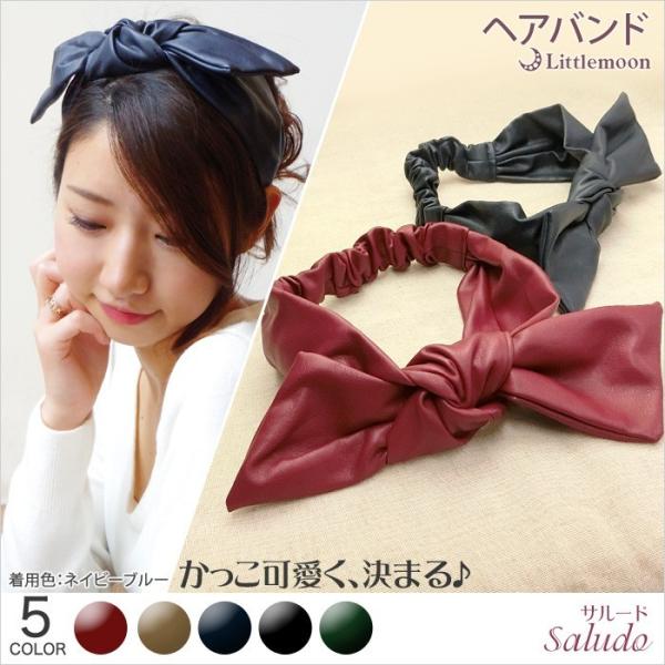 ブラウンリボンヘアバンド ゴールドバックル付き ブラウンリボンヘアバンド ゴールドバックル付き HAIR ACCESSORY