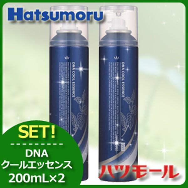 ハツモール DNA クールエッセンス 200mL ×2本 セット /ブランド：ハツモール /メーカー：株式会社 田村治照堂 /ヘアトニックパチパチはじける心地よい炭酸泡と数種の植物エキスが頭皮環境を整え、健康な髪を育みます。5つの爽快成分と...