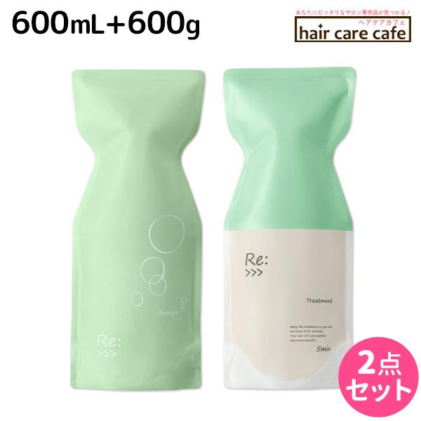 アジュバン リ: シャンプー 600mL + トリートメント 600g エコパック