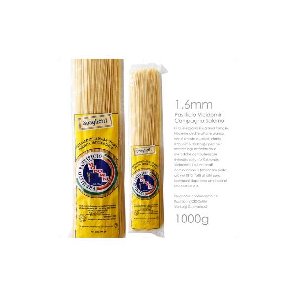 グラニャーノ産 ロングパスタ ヴィチドーミニ スパゲティーニ 【1.6mm】【1kg】【常温/全温度帯可】 パスタ ヴィチドーミニ スパゲティーニ