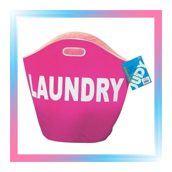 ピンク ランドリー バッグ 洗濯物 H 3537 入れ 初売り ジュディ