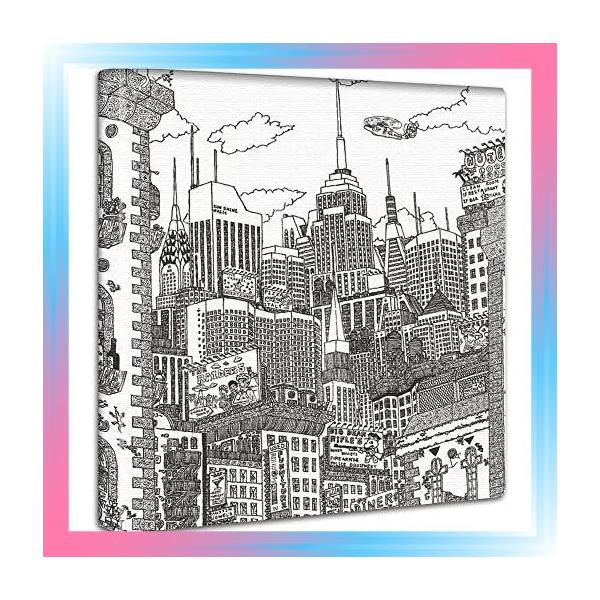 Lサイズ 57 57cm アートデリ ポスター パネル 街並み イラスト Vptk34 Ru