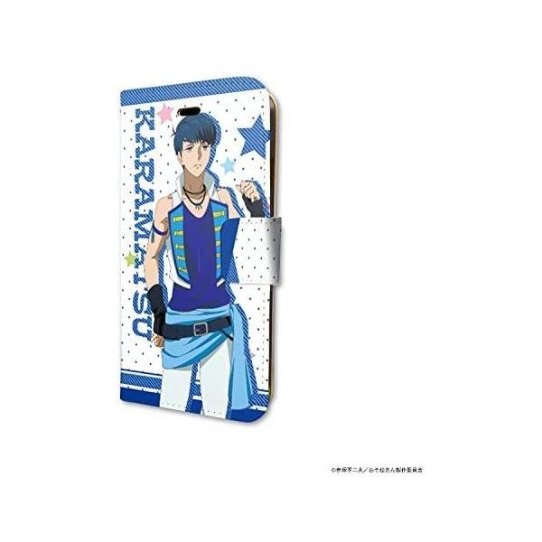 おそ松さん 02 割り引き カラ松 手帳型スマホケース 7 8兼用 6s Iphone6
