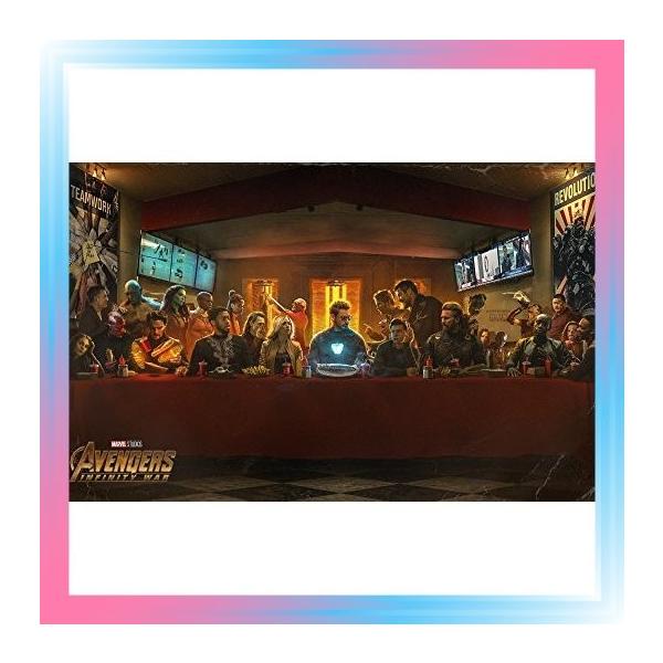 アベンジャーズ インフィニティ 爆売りセール開催中 最後の晩餐風パロディ ウォー