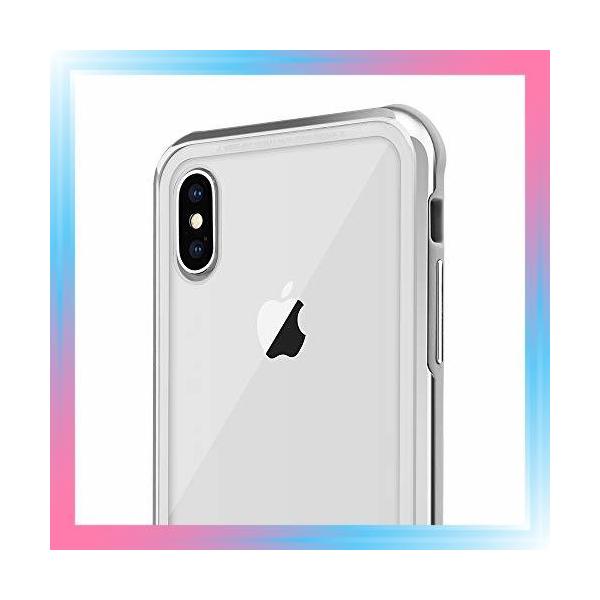 Iphonexs X シルバー Iphone Xs Iphone X ケース ガラス 背面 ク Mimibuttacavoli Com