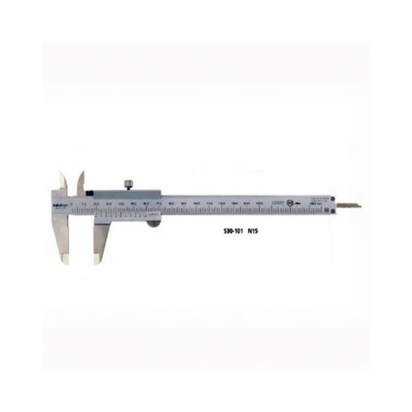 M型標準ノギス （外側測定面超硬合金チップ付き内側） 150mm N15W ミツトヨ