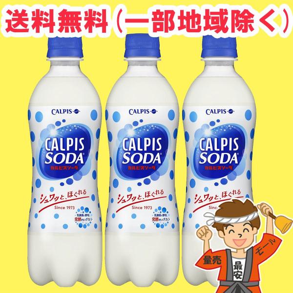 アサヒ飲料 19カルピスソーダPET500 Amazon.co.jp: カルピスソーダ [ペット] 500ml x 24本[ケース