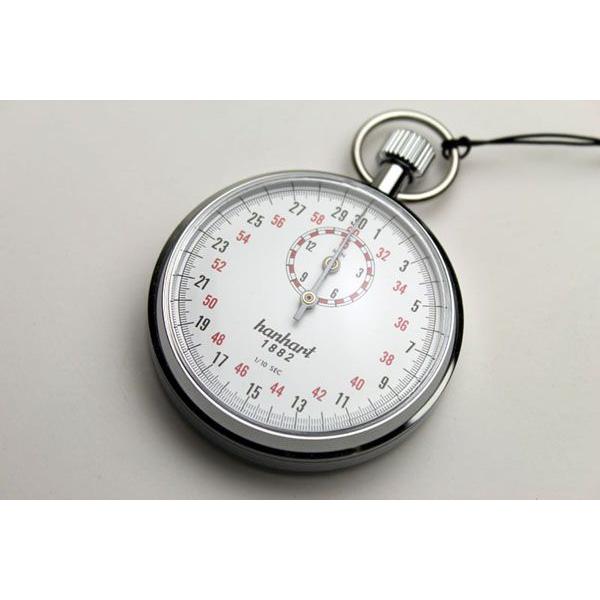 HANHARTアナログストップウォッチ1/10秒15分計単式7石 112-10T 