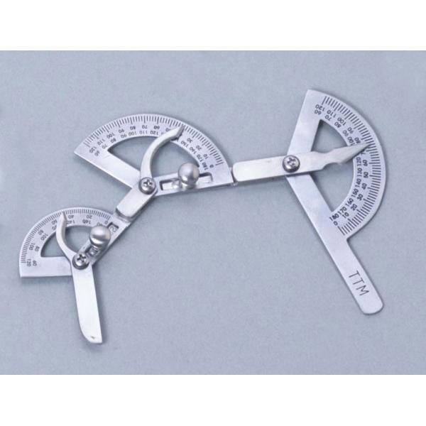 ツツミの三関節式関節角度計KSは、全長約20cm、最小読取目盛2度単位の関節角度計です。重さ約50g　オールステンレスとなります。商品は取寄せ品となり、1週間〜10日間の出荷目安となります。メーカー状況により、納期がかかる場合がございますの...