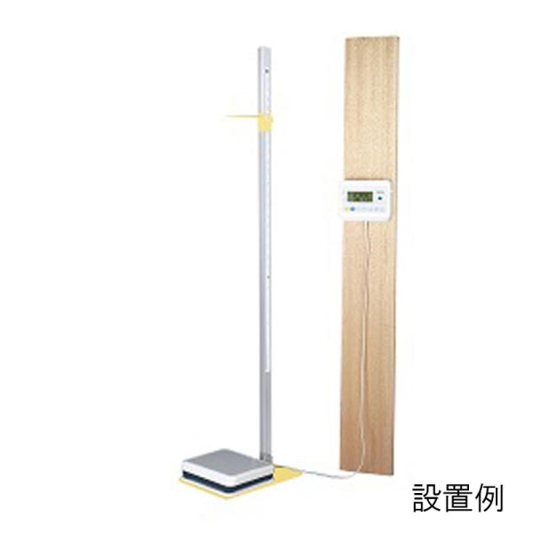 送料、代引手数料無料！（個人様宛・沖縄・離島を除く）　ツツミの一般用身長計付デジタル精密体重計WSH20-Sは、手動式のアナログ身長計にデジタル精密体重計を合体させた製品です。専用台座を設け体重計を設置した高さがゼロになるように身長計の目盛...