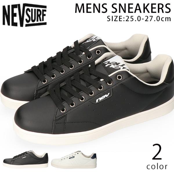 NEV SURF（ネブサーフ） スニーカー メンズ 軽量 ローカット おしゃれ