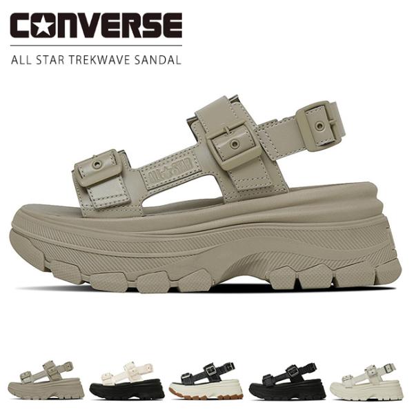 靴 ALL STAR TREKWAVE SANDAL 24 楽天市場】24.5cm現品限り 44％OFF 送料無料 コンバース 厚底