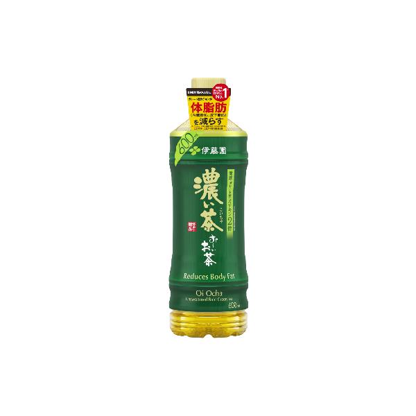【お〜いお茶 濃い茶 PET 600ml×24本入】伊藤園　まとめ買い　おーいお茶　緑茶　ペットボトル　大容量　600　カテキン　ダイエット　機能性表示食品
