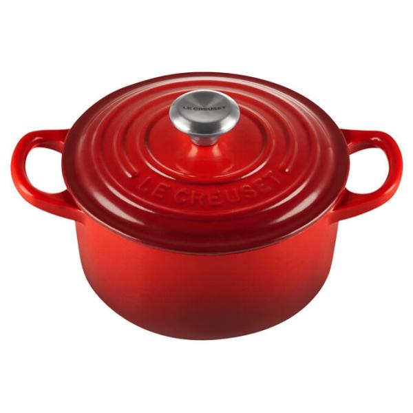 ココット・ロンド 【シグニチャー 14cm / チェリーレッド】LECREUSET