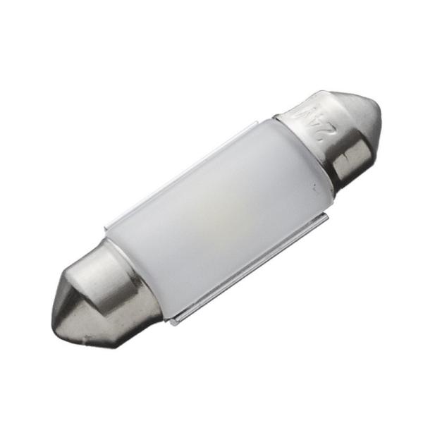 3D SUPER LED マクラ球 24V専用 T10x42mm 1個入り ES-117 クリックポスト対応商品