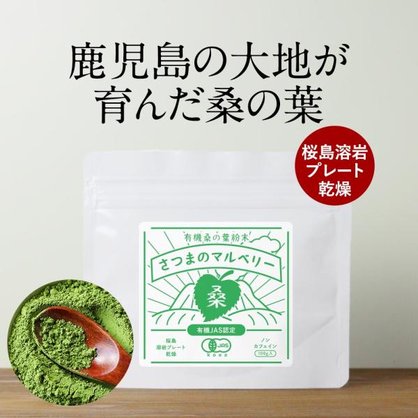 【原材料】有機桑葉（鹿児島県産）【内容量】100g【保存方法】高温・多湿を避け移り香にご注意ください。【賞味期限】別途商品下部に記載【販売者】株式会社 オーガランド　〒899-4341 鹿児島県霧島市国分野口東1294番1【製造者】株式会社...