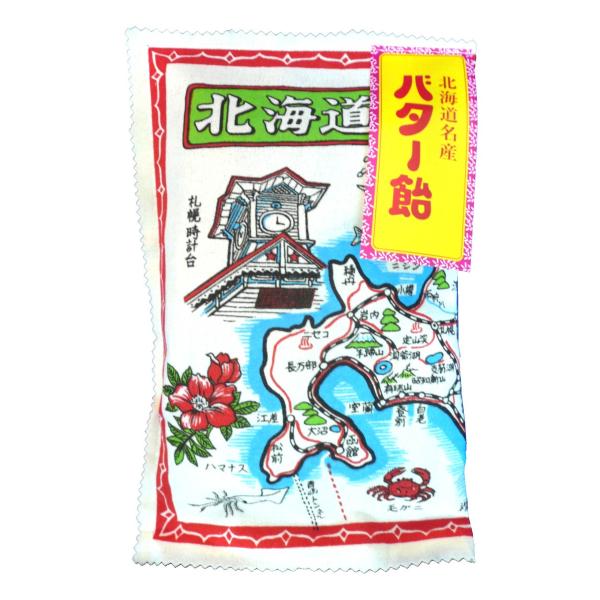 北海道地図布バター飴 280g 昭和製菓 : 函館七施 - 通販 - Yahoo