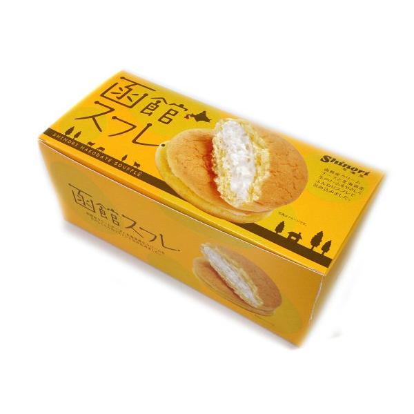 函館の菓子製造メーカー、昭和製菓のスイーツ。北海道産原料にこだわり、安心安全でおいしいスイーツをお届け。函館産クリームチーズと北海道産生クリームを、ふんわりスフレでやさしく包み込みました。是非、お試し下さい。