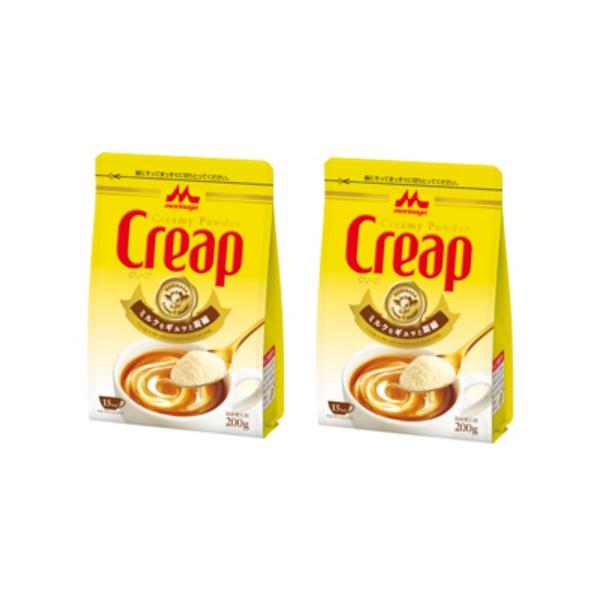 森永乳業 クリープ 袋 180g × 2袋クリープは発売以来、牛乳から生まれた成分で作ることを原点としています。ミルク生まれの甘みと豊かなコクは、クリープがこれからも守り続けるおいしさです。便利なチャック付き袋です。検索ワード期間限定 Ｐａ...