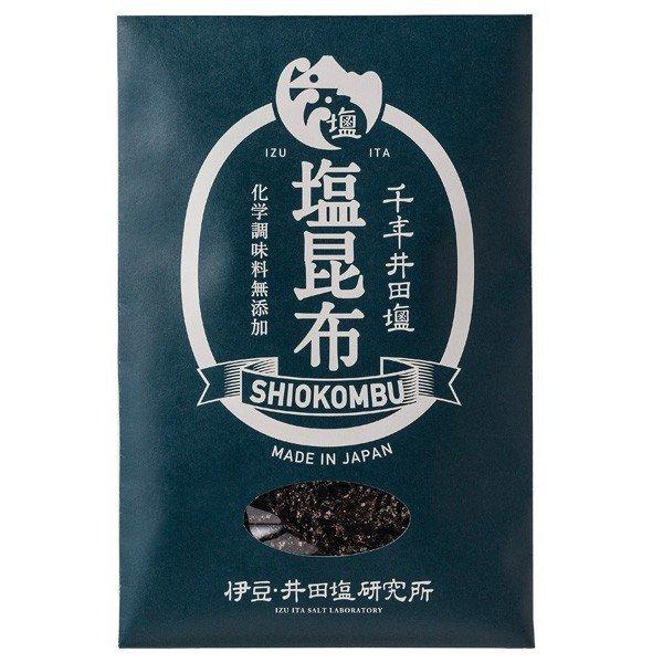 絶景の地で生まれる「幻の塩」 "千年井田塩"でつくった塩昆布化学調味料無添加なので安心して美味しく味わえます。内容量：35ｇ