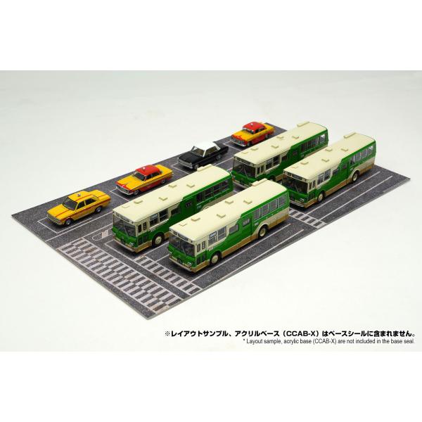 コレクションケースXシリーズに対応するスケールモデル用ベースシールです。別売のアクリルベース（CCAB-X）に貼ってご利用いただくことで、アクリルベース1枚に表裏2パターンでお楽しみいただけます。スケール表記は参考的な目安です。■内容　エア...