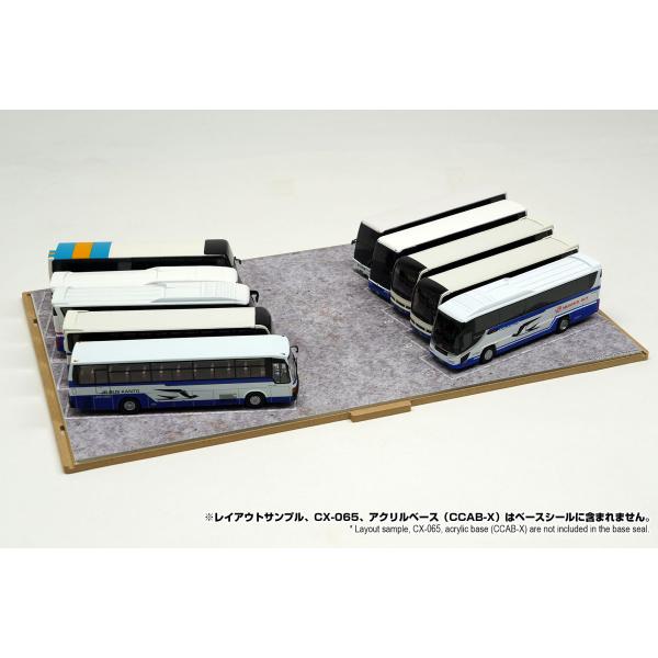 コレクションケースXシリーズに対応するスケールモデル用ベースシールです。別売のアクリルベース（CCAB-X）に貼ってご利用いただくことで、アクリルベース1枚に表裏2パターンでお楽しみいただけます。スケール表記は参考的な目安です。■内容　エア...