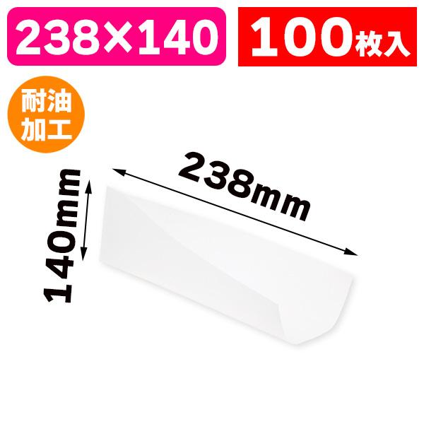 《仕様》─────────────────　［サイズ］238×140mm　［材　質］上質紙64g+PEラミ15ミクロン　［形　状］1辺貼　［品　種］食品テイクアウト用　［入　数］100枚入　［単　価］1枚あたり＠6.1円（税別）　［型　番］...
