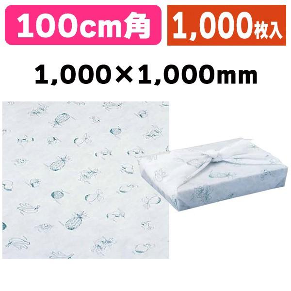 果物用風呂敷）フルーツ柄不織布風呂敷/1000枚入（L-809） : 箱の店