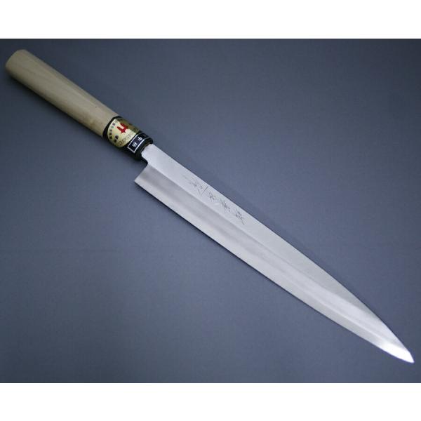堺打包丁　1980年代　伝統工芸品 柳刃包丁 刃渡約20cm 専用箱入り 堺打包丁 1980年代 伝統工芸品 柳刃包丁 刃渡約20cm 専用箱入り