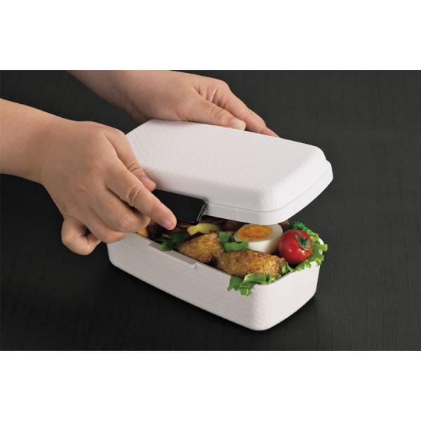 お弁当箱 弁当箱 ランチボックス 2段 大きめ 大容量 男性向け 日本製 Hakoya あじろ一段弁当大 タイト式 800ml モノトーン 運動会 遠足 Buyee Buyee Jasa Perwakilan Pembelian Barang Online Di Jepang