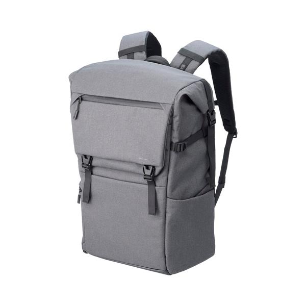 【アウトレット 訳あり特価】プラスシェル ロールトップバックパック26 G05 グレー SP-CT05RTBP26GY 4977187208894