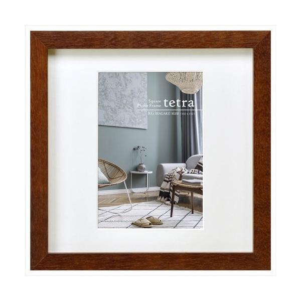 落ち着いたカラーリングと直線的でシンプルな額縁のデザインで、お部屋のコーディネートに合わせやすいスクウェア額縁。マット紙の向きを替えれば、タテ・ヨコどちらの向きの写真にも使用できます。【商品仕様】フレーム材質:木製額縁外寸法:W212×H2...