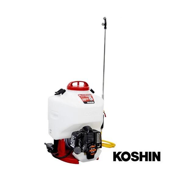 KOSHINの除草剤噴霧器　エンジン動噴です KOSHIN エンジン動噴 ES-20C タンク容量20L 消毒 除草 噴霧 散布